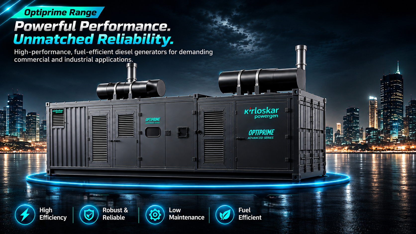 DNB PowerSol Generator Supplier in Thane, Mumbai and Navi Mumbai
